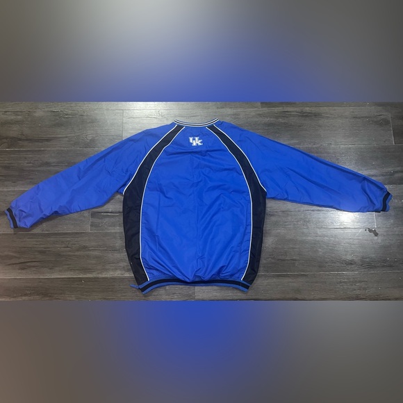 Men's XXL Colosseum Kentucky Wildcats Fair Catch Pullover Windbreaker Jacket - Picture 2 of 7